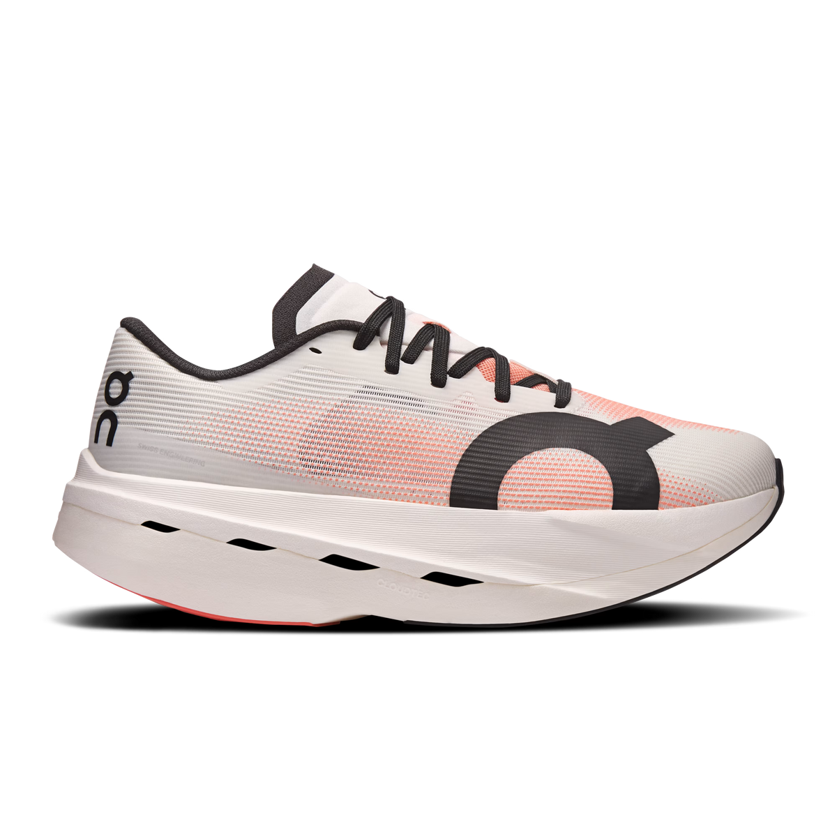 ON Cloudboom Volt Womens FOOTWEAR - Womens Carbon Plate IVORY/SUNSTONE