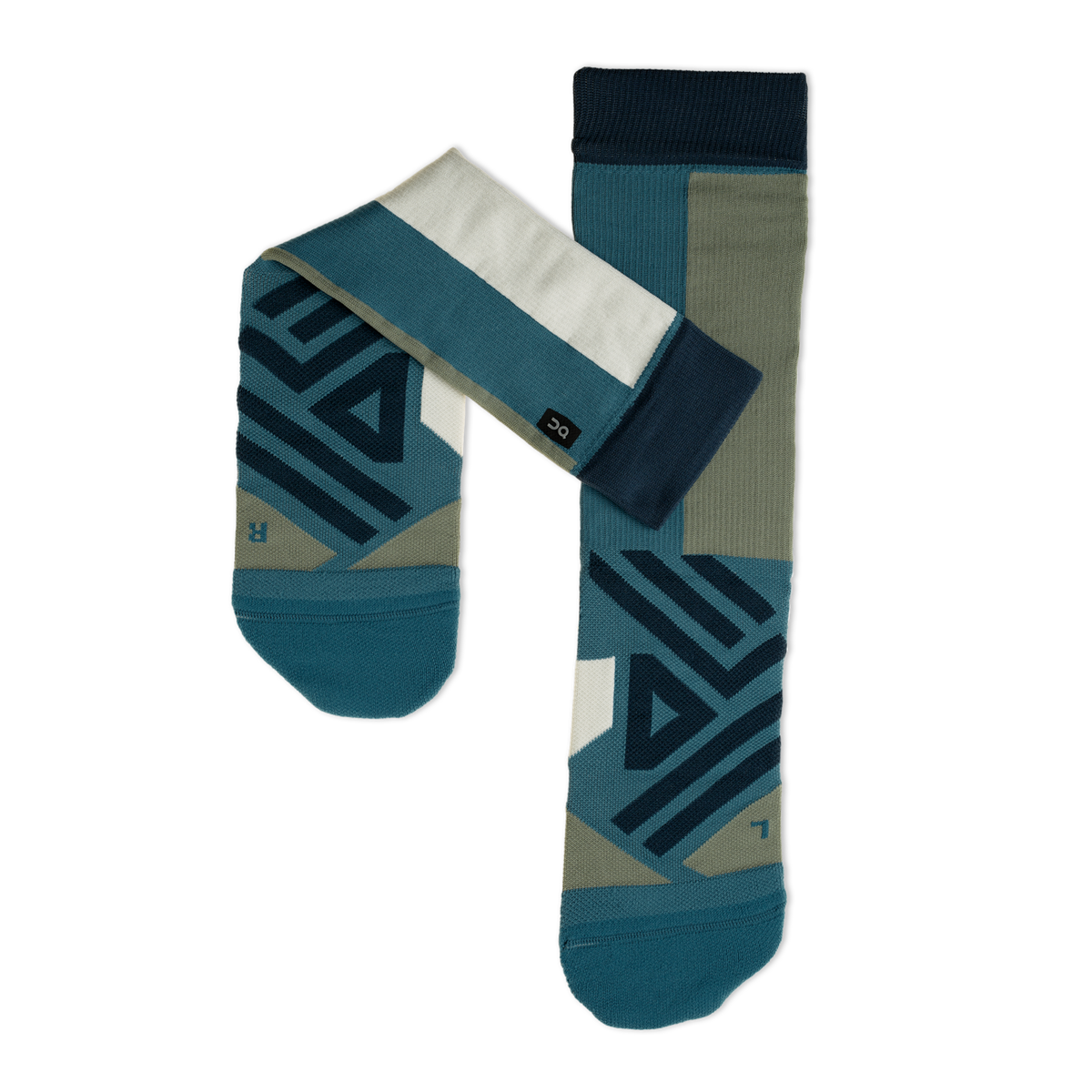 ON Performace High Socks Mens GEAR - Socks Storm/Moss