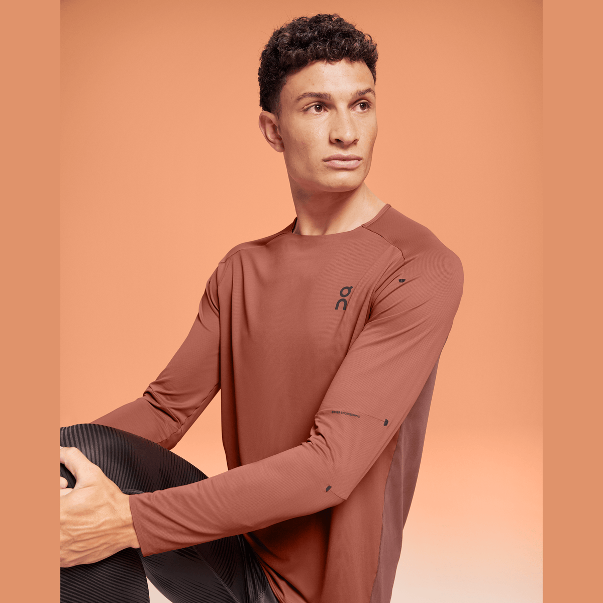 ON Performance Long-T Mens APPAREL - Mens Long Sleeve Tops