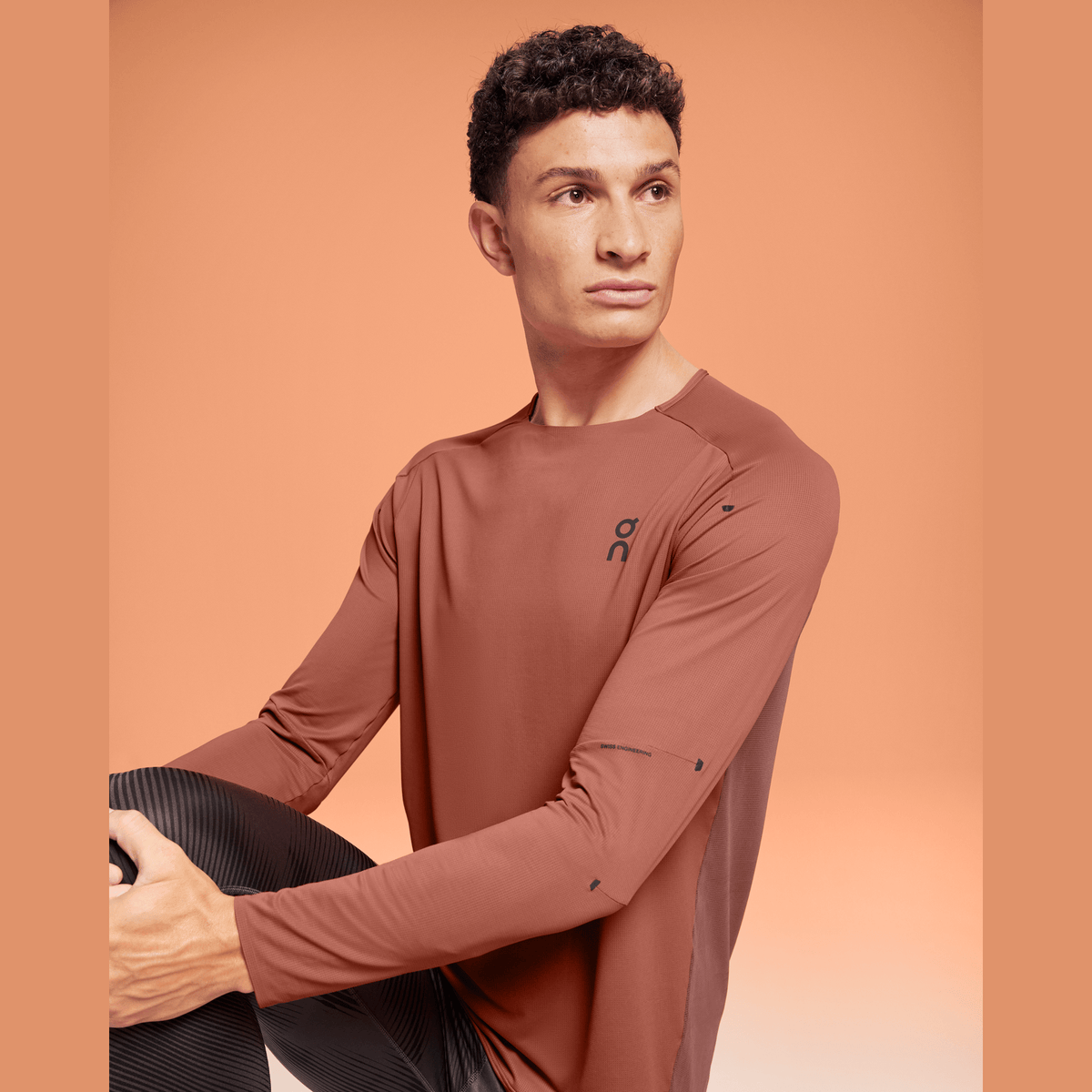 On Performance Long-T Mens APPAREL - Mens Long Sleeve Tops 