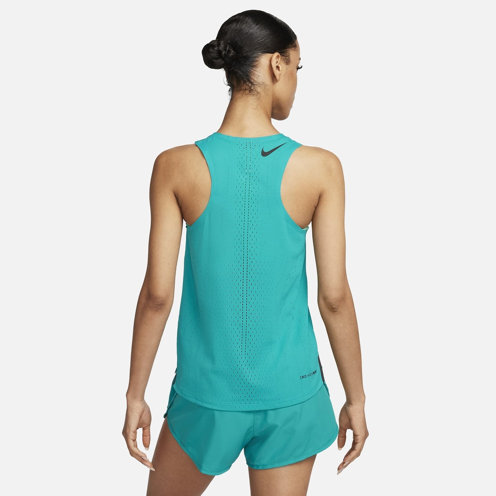 Nike Women's Dri-Fit Race Running Singlet White / S