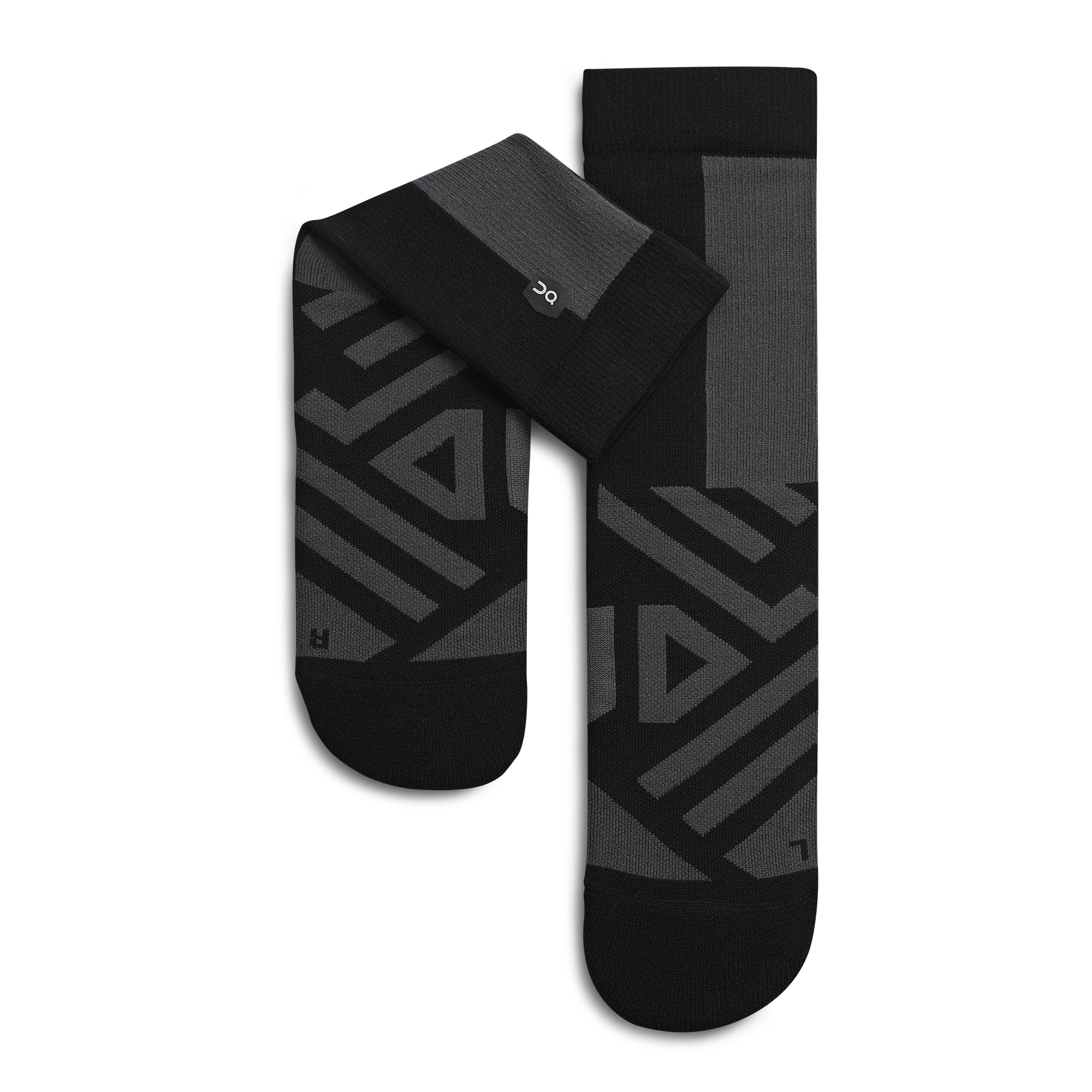 On Performace High Socks Mens GEAR - Socks Black/Shadow