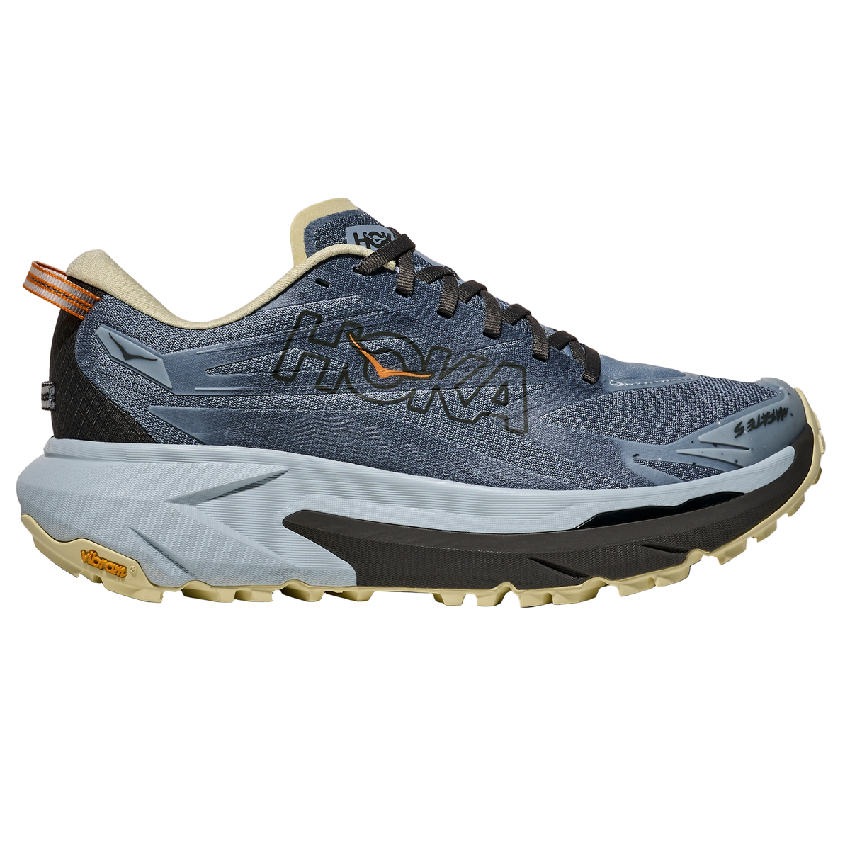 HOKA Mafate 5 Mens FOOTWEAR - Mens Trail MINERAL BLUE/WASHED BLUE