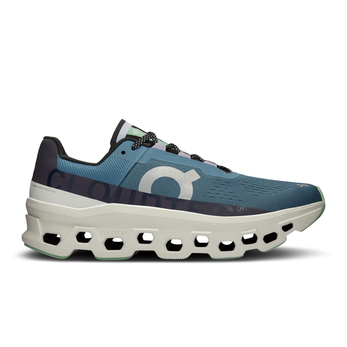 On Cloudmonster Mens FOOTWEAR - Mens Neutral Cushioned DUST/VAPOR