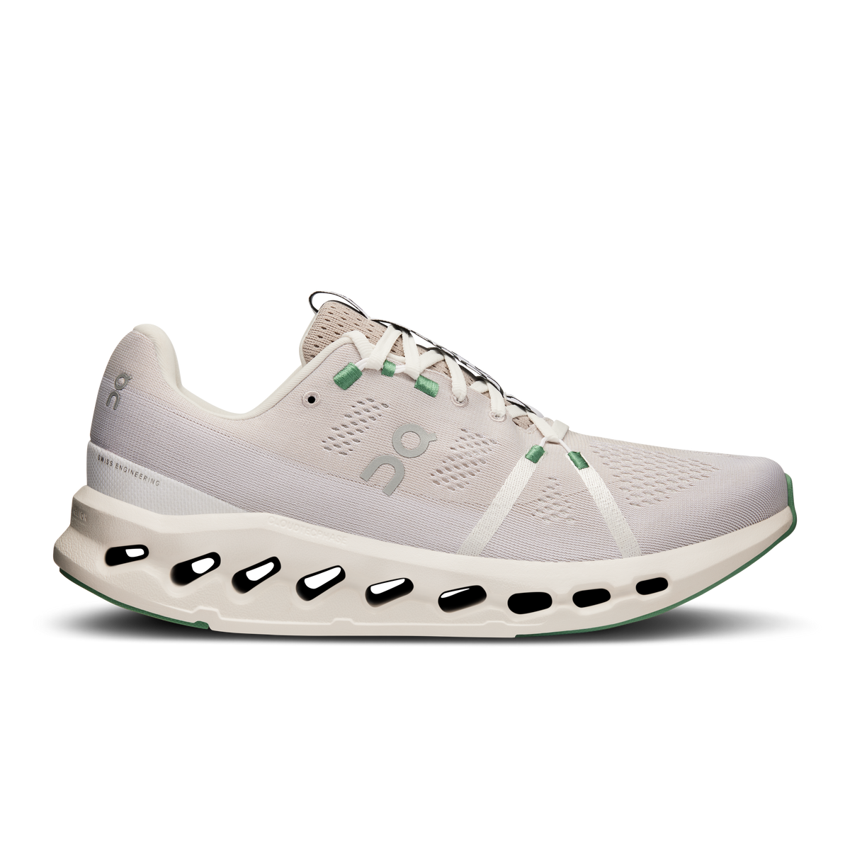 ON Cloudsurfer Mens FOOTWEAR - Mens Neutral Cushioned PEARL/IVORY