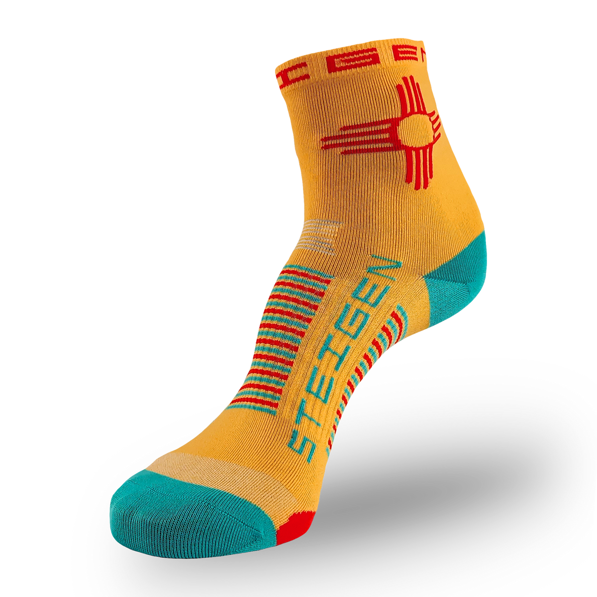 STEIGEN 1/2 Length Running Socks GEAR - Socks NEW MEXICO