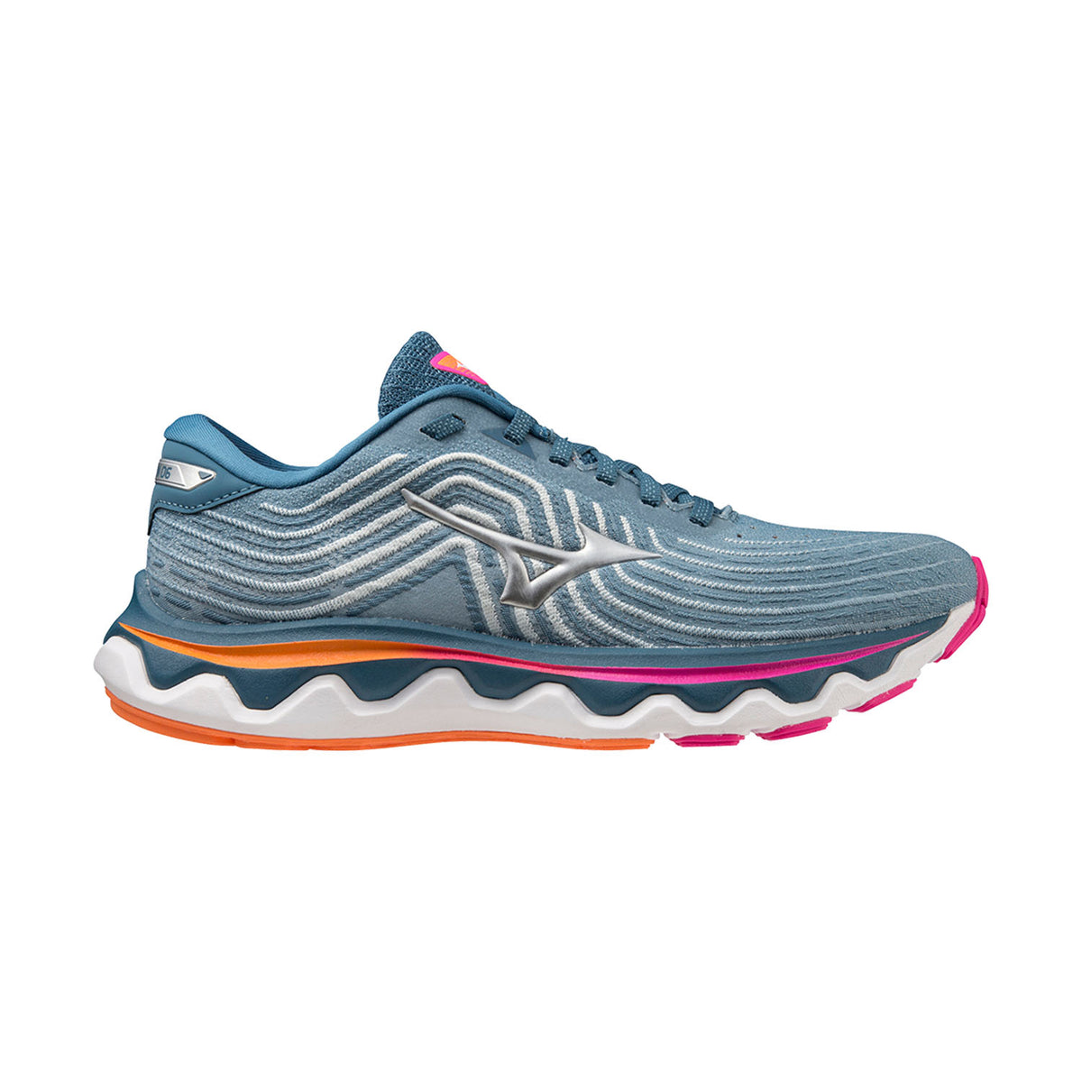 MIZUNO Wave Horizon 6 Womens FOOTWEAR - Womens Stability Cushioned BLUE ASHES