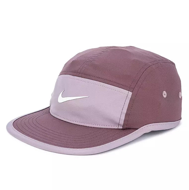 NIKE Dri-FIT Fly Cap Unstructured Swoosh Cap GEAR - Unisex Hats, Visors & Headwear TATTOO/LT VIOLET ORE/SEA GLASS