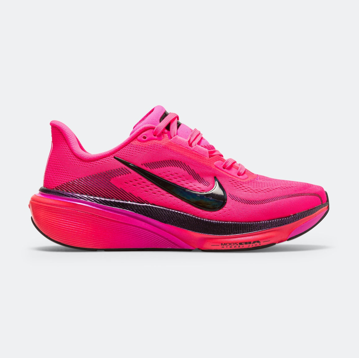Nike Air Zoom Pegasus 42 Womens FOOTWEAR - Womens Everyday Training HYPER PINK/BLACK-LASER CRIMSON
