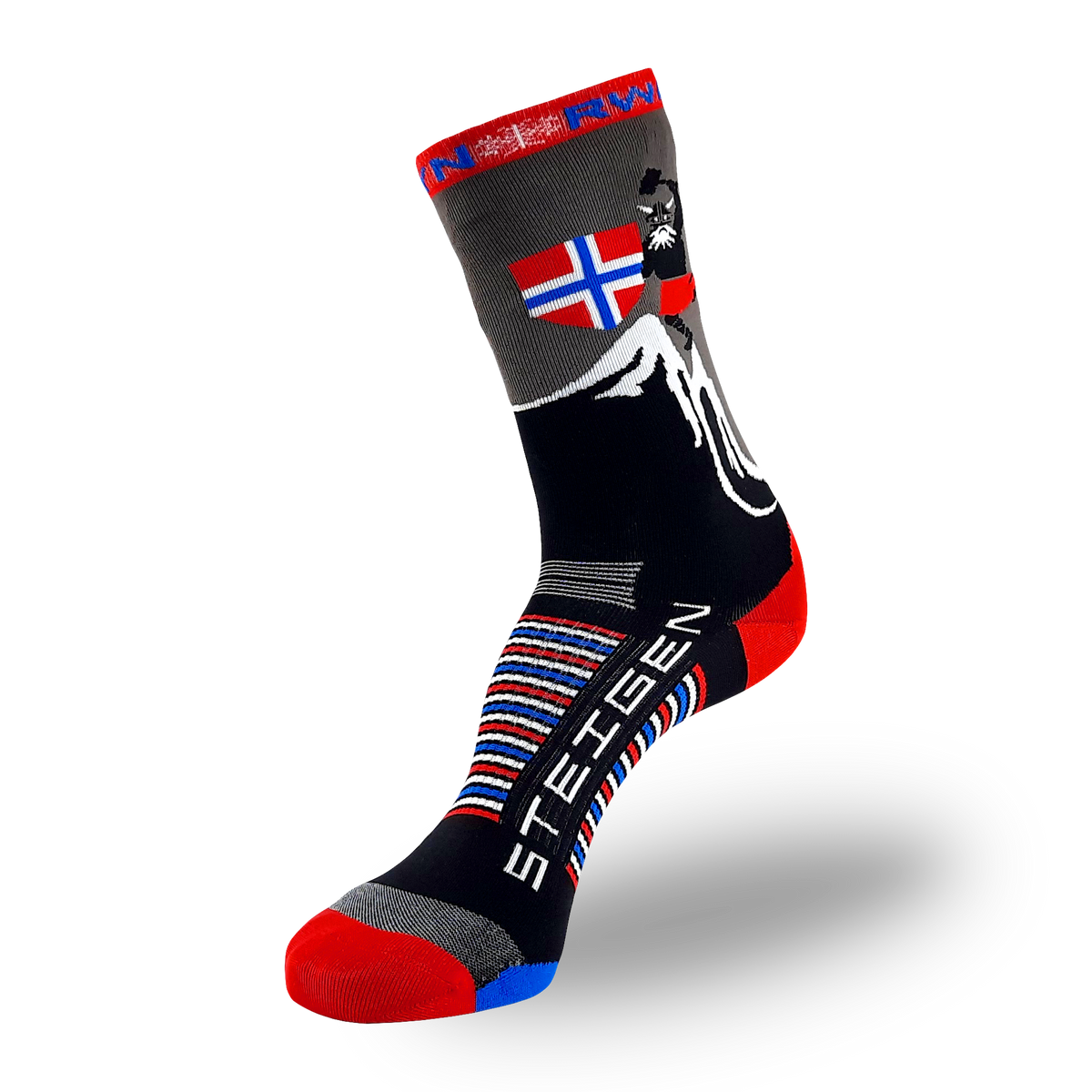 STEIGEN 3/4 Length Running Socks GEAR - Socks NORWAY