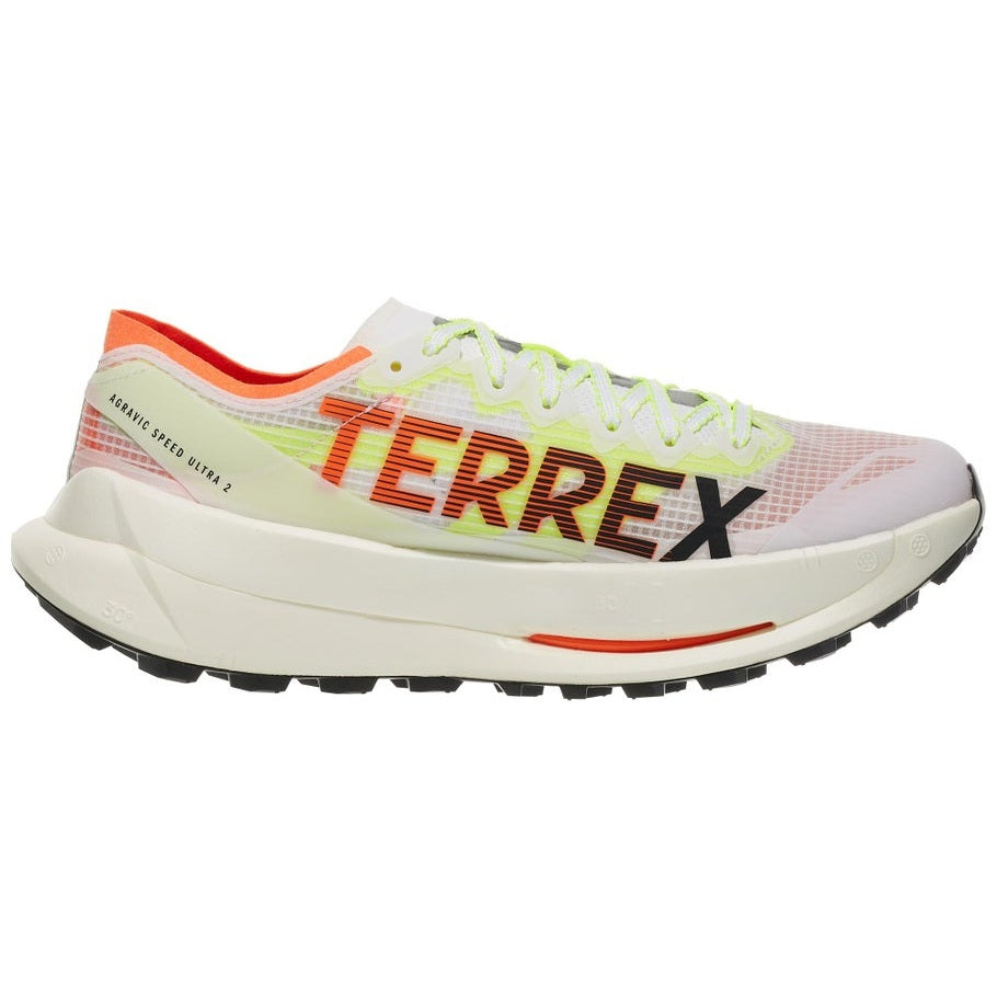 ADIDAS Terrex Agravic Speed Ultra 2 Mens FOOTWEAR - Mens Trail FTWR WHITE/CORE BLACK/SEMI IMPACT ORANGE