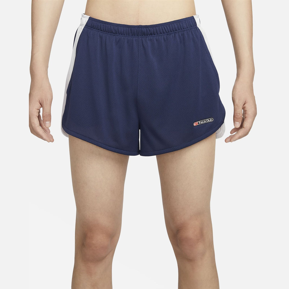Nike Dri-FIT 3&quot; Brief-Lined Running Shorts Mens APPAREL - Mens Shorts MIDNIGHT NAVY/SUMMIT WHITE