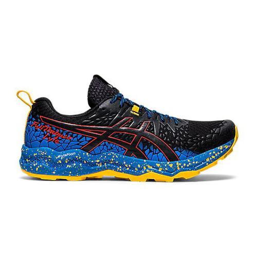 ASICS Fuji Trabuco Lyte Mens FOOTWEAR - Mens Trail BLACK/BLUE