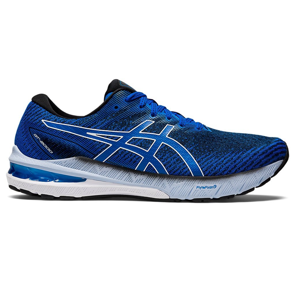 ASICS GT-2000 10 Mens FOOTWEAR - Mens Stability ELECTRIC BLUE/WHITE