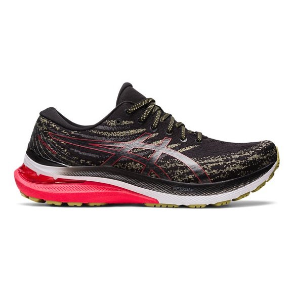 ASICS Gel-Kayano 29 Mens FOOTWEAR - Mens Stability Cushioned BLACK/ELECTRIC RED