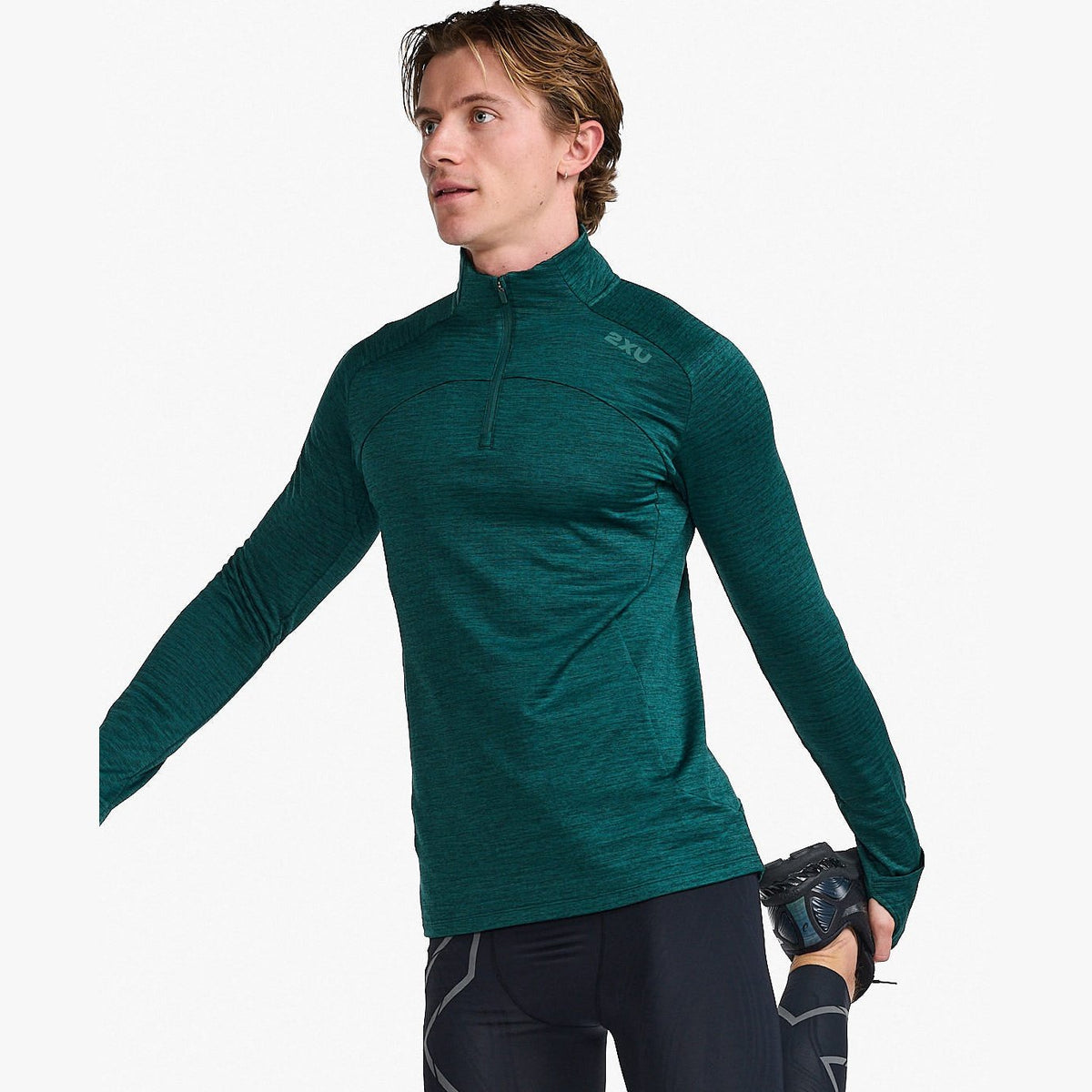 2XU Ignition 1/4 Zip Mens APPAREL - Mens Long Sleeve Tops 