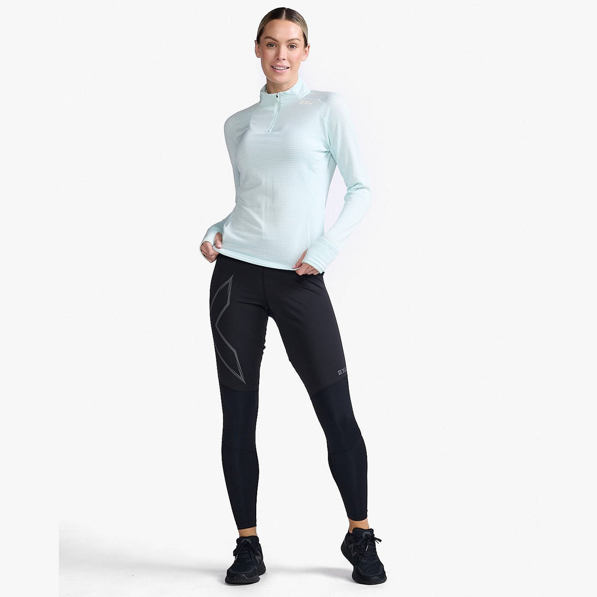 2XU Ignition 1/4 Zip Womens APPAREL - Womens Long Sleeve Tops 