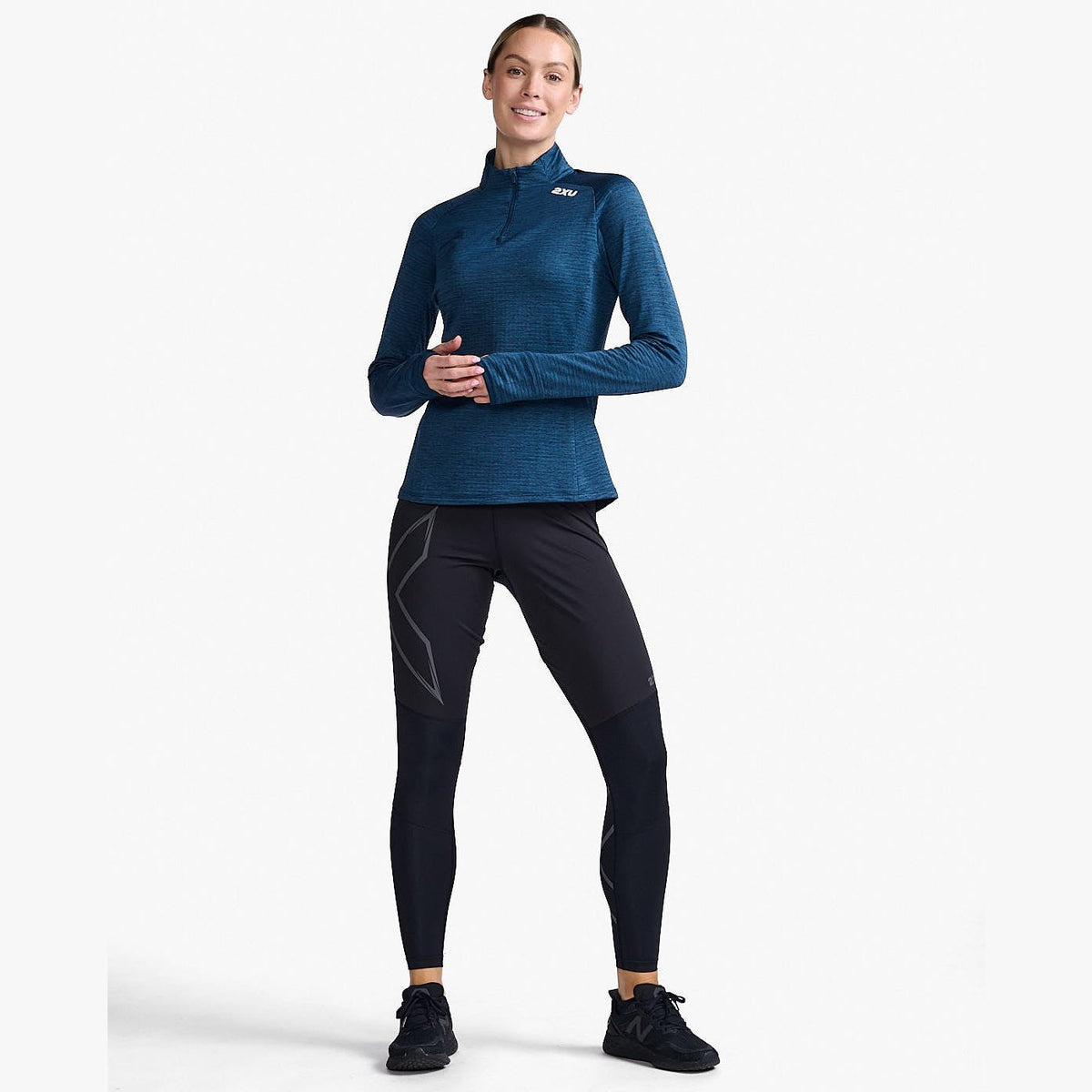 2XU Ignition 1/4 Zip Womens APPAREL - Womens Long Sleeve Tops 