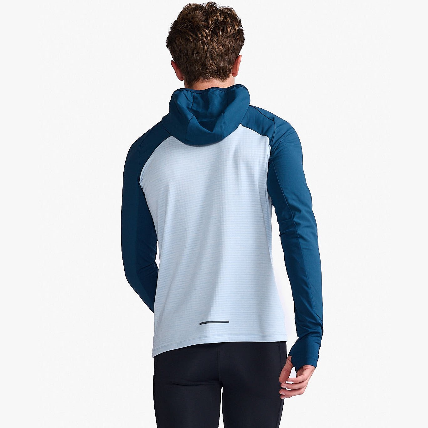 2XU Ignition Shield Hooded Mid-Layer Mens APPAREL - Mens Jackets MOONLIGHT/SKYWAY