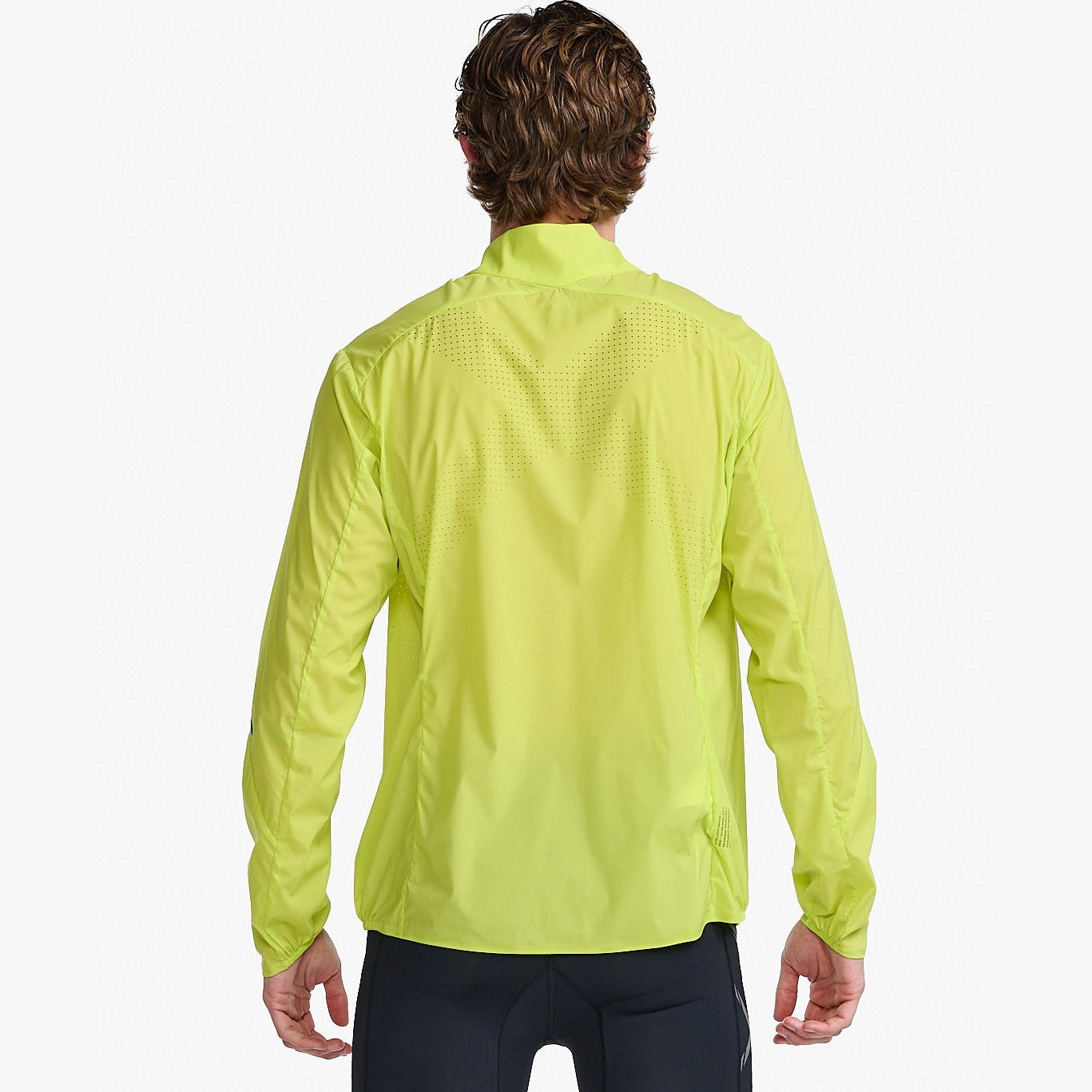 2XU Light Speed Ultralight Jacket Mens APPAREL - Mens Jackets Volt/Black Reflective