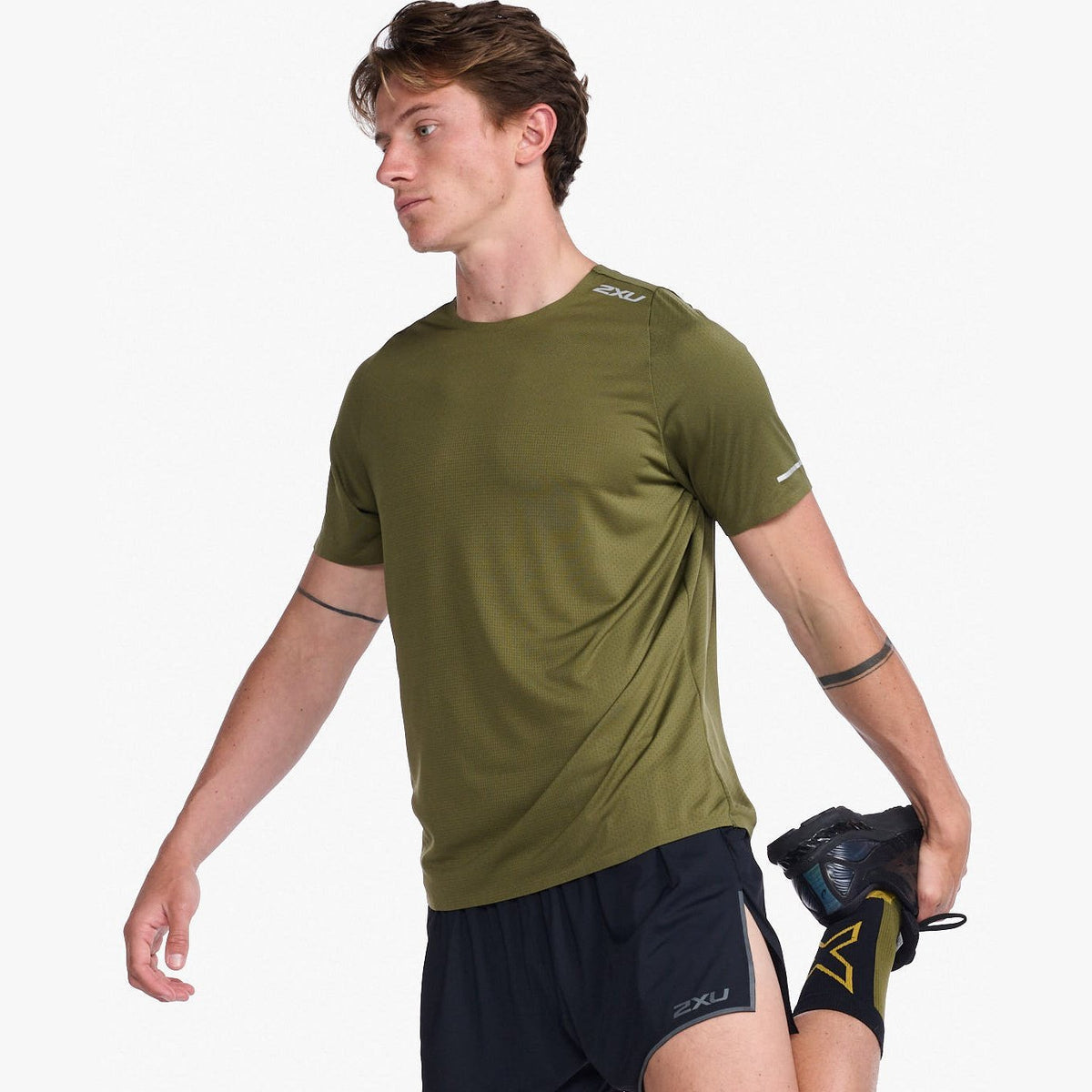 2XU Light Speed Tech Tee Mens APPAREL - Mens T-Shirts 