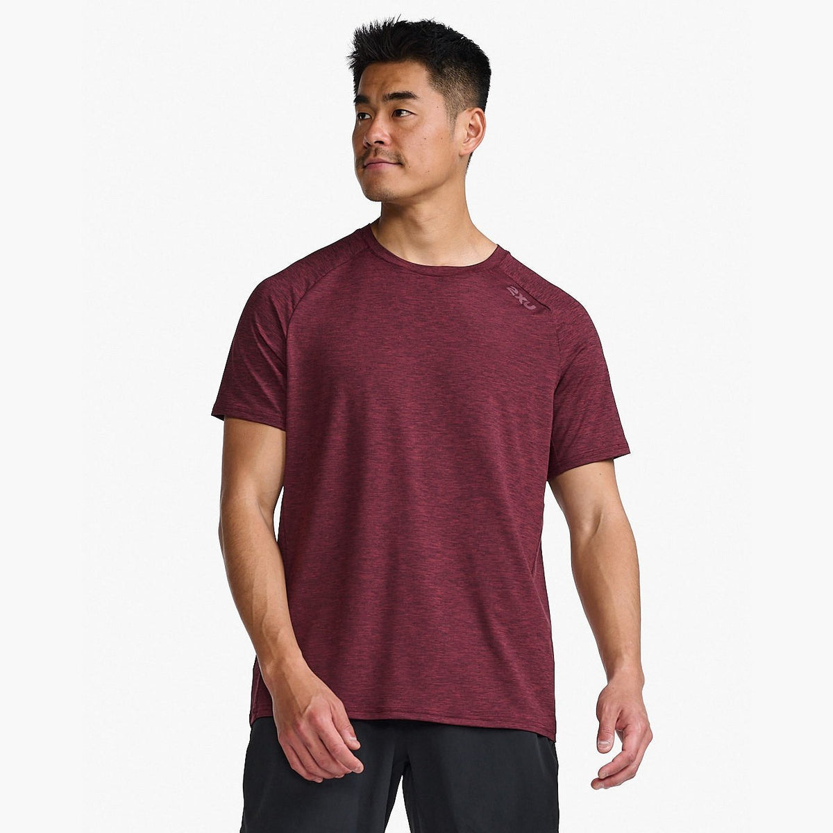 2XU Motion Tee Mens APPAREL - Mens T-Shirts TRUFFLE/TRUFFLE