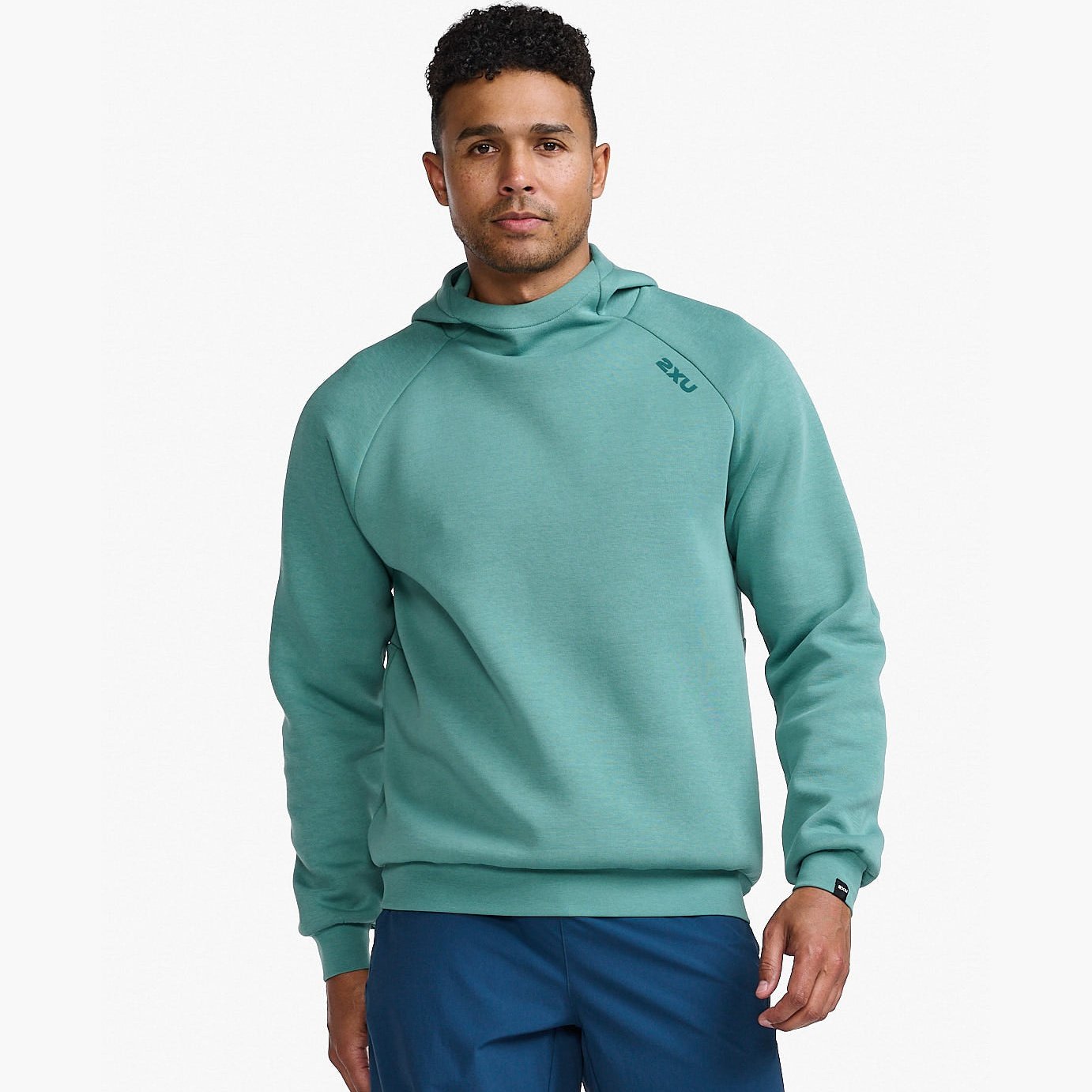 2XU Motion Hoodie Mens APPAREL - Mens Hoody RAFT/PINE