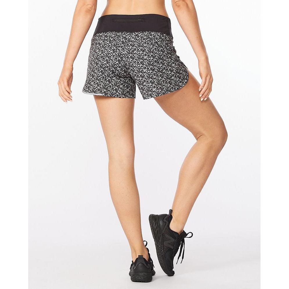 Lululemon Womens Shorts Black Lined Zip Pocket Short No Size Dot
