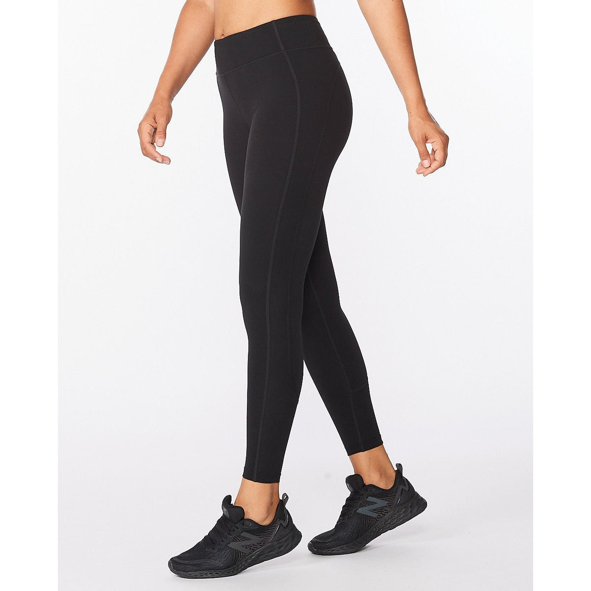 2XU Form Mid-Rise Compression Tights Womens APPAREL - Womens Compression Tights 