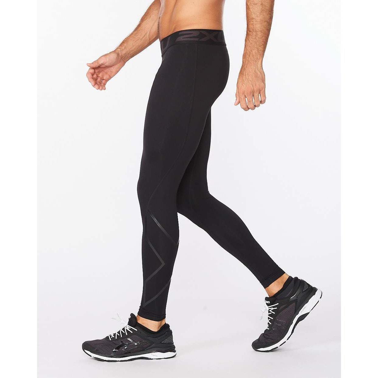 2XU Ignition Compression Tights Mens APPAREL - Mens Tights BLACK