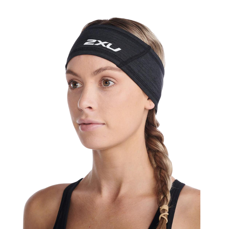 2XU Ignition Headband GEAR - Unisex Hats, Visors & Headwear BLACK/SILVER REFLECTIVE