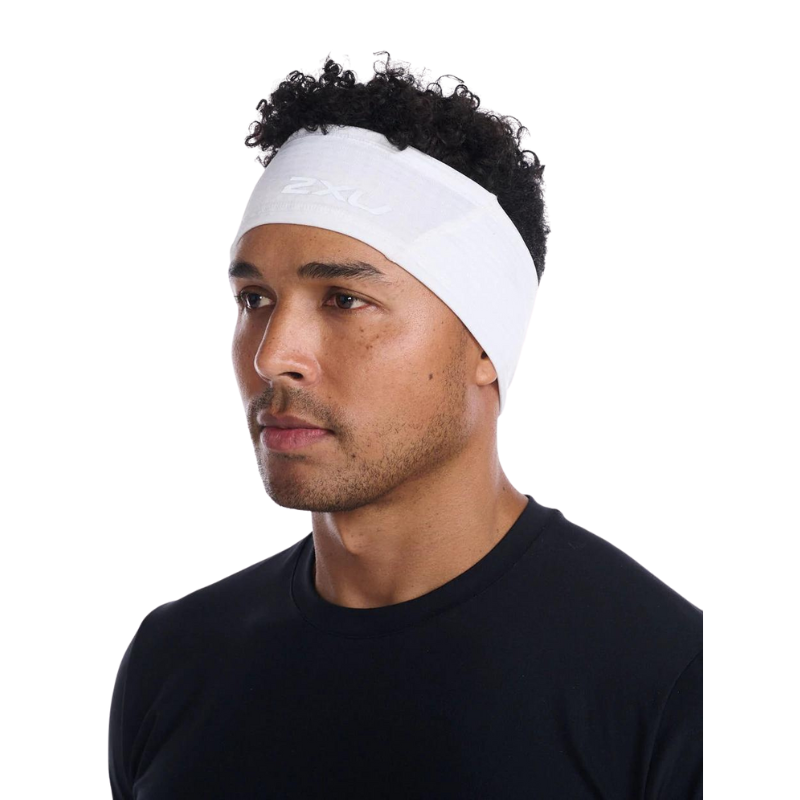 2XU Ignition Headband GEAR - Unisex Hats, Visors & Headwear BLACK/SILVER REFLECTIVE