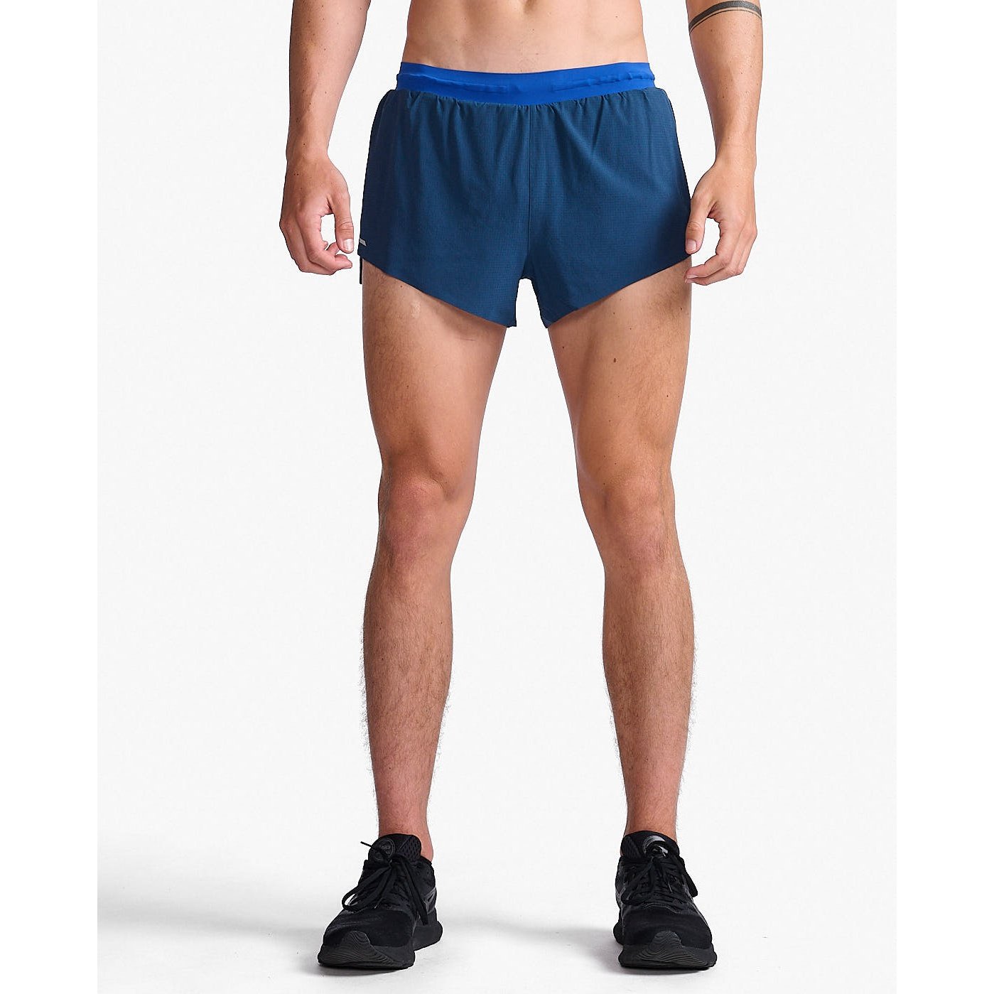 2XU Light Speed 3 Inch Shorts Mens APPAREL - Mens Shorts MOONLIGHT/SILVER REFLECTIVE