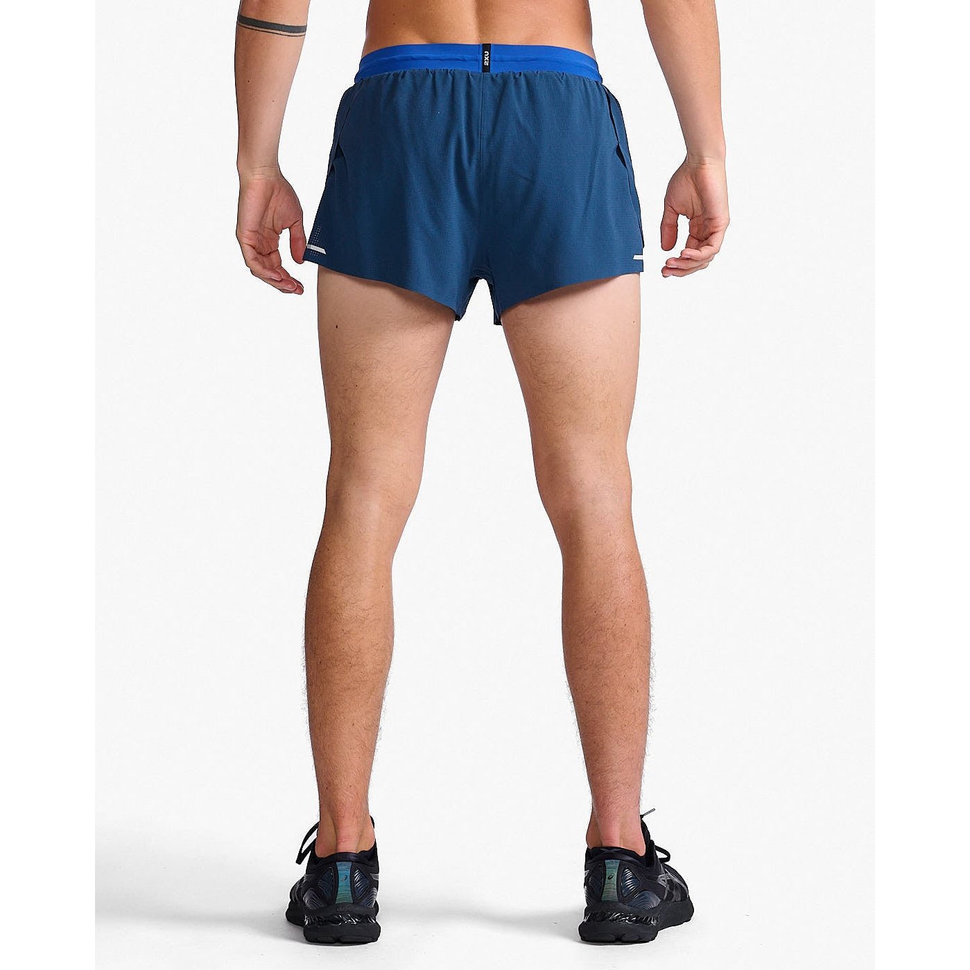 2XU Light Speed 3 Inch Shorts Mens APPAREL - Mens Shorts MOONLIGHT/SILVER REFLECTIVE