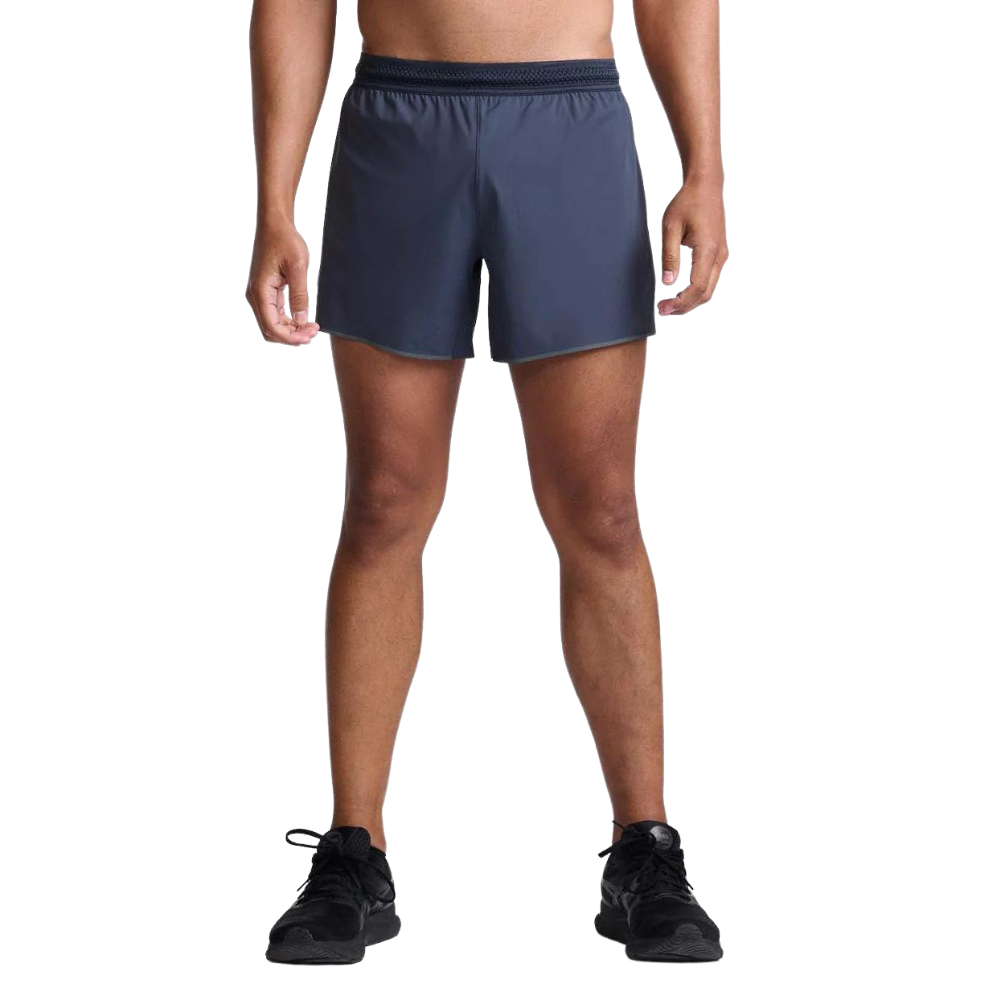 2XU Light Speed 5 Inch Short Mens APPAREL - Mens Shorts INDIA INK/BLACK REFLECTIVE