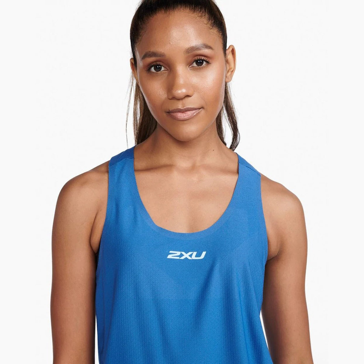 2XU Light Speed Tech Singlet Womens APPAREL - Womens Tanks STARLING/MIRAGE