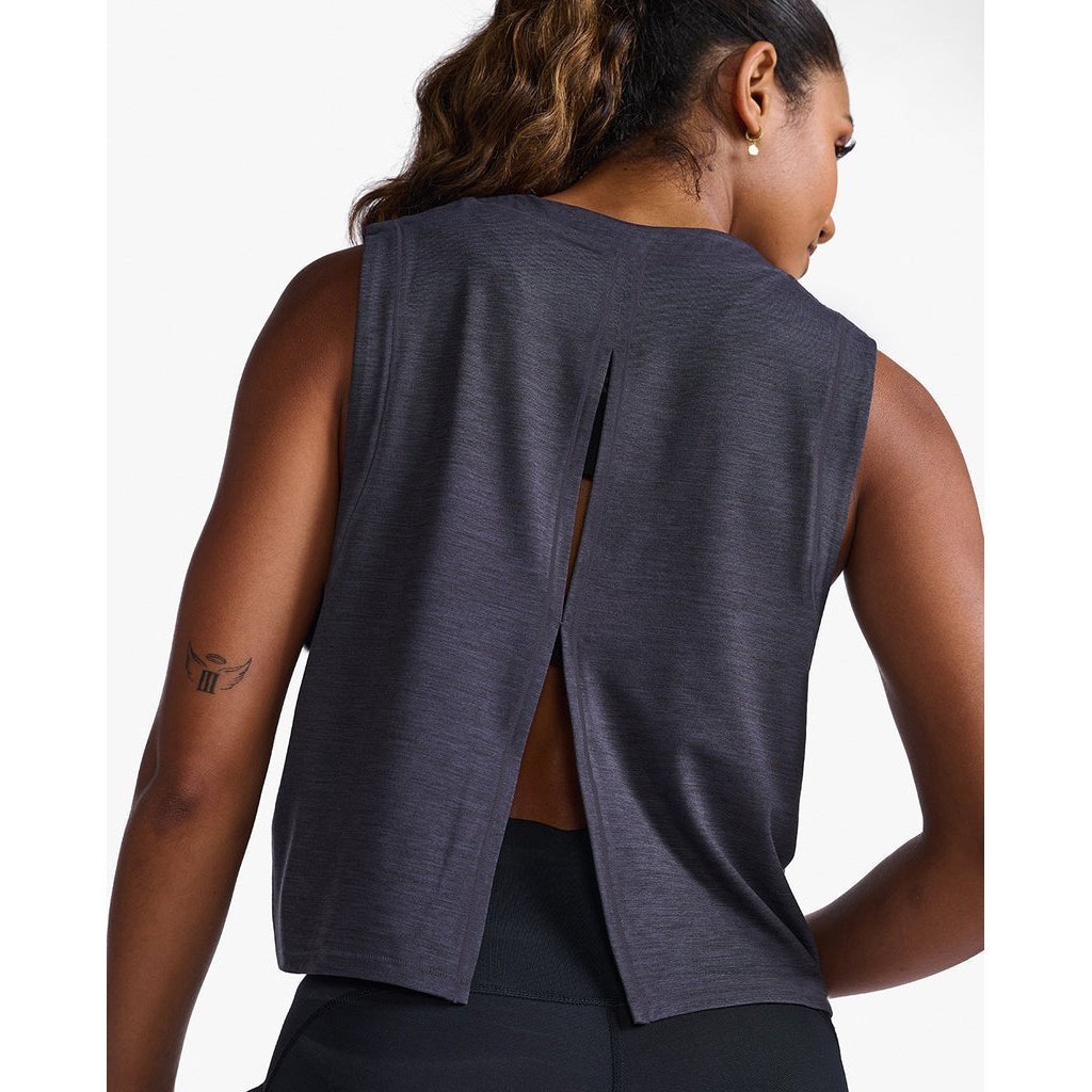 2XU Motion Crop Tank Womens APPAREL - Womens Tanks 