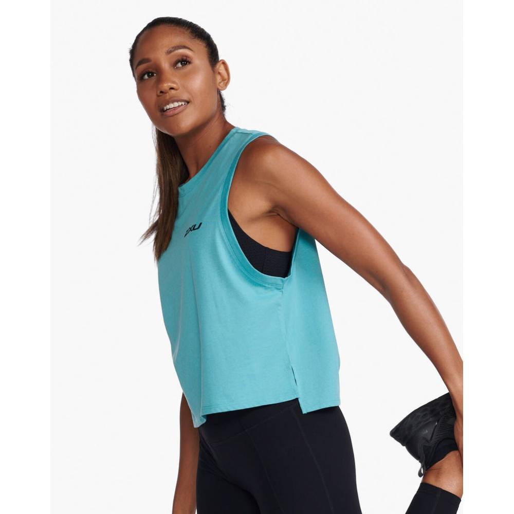 2XU Form Crop Tank Womens APPAREL - Womens Tanks 