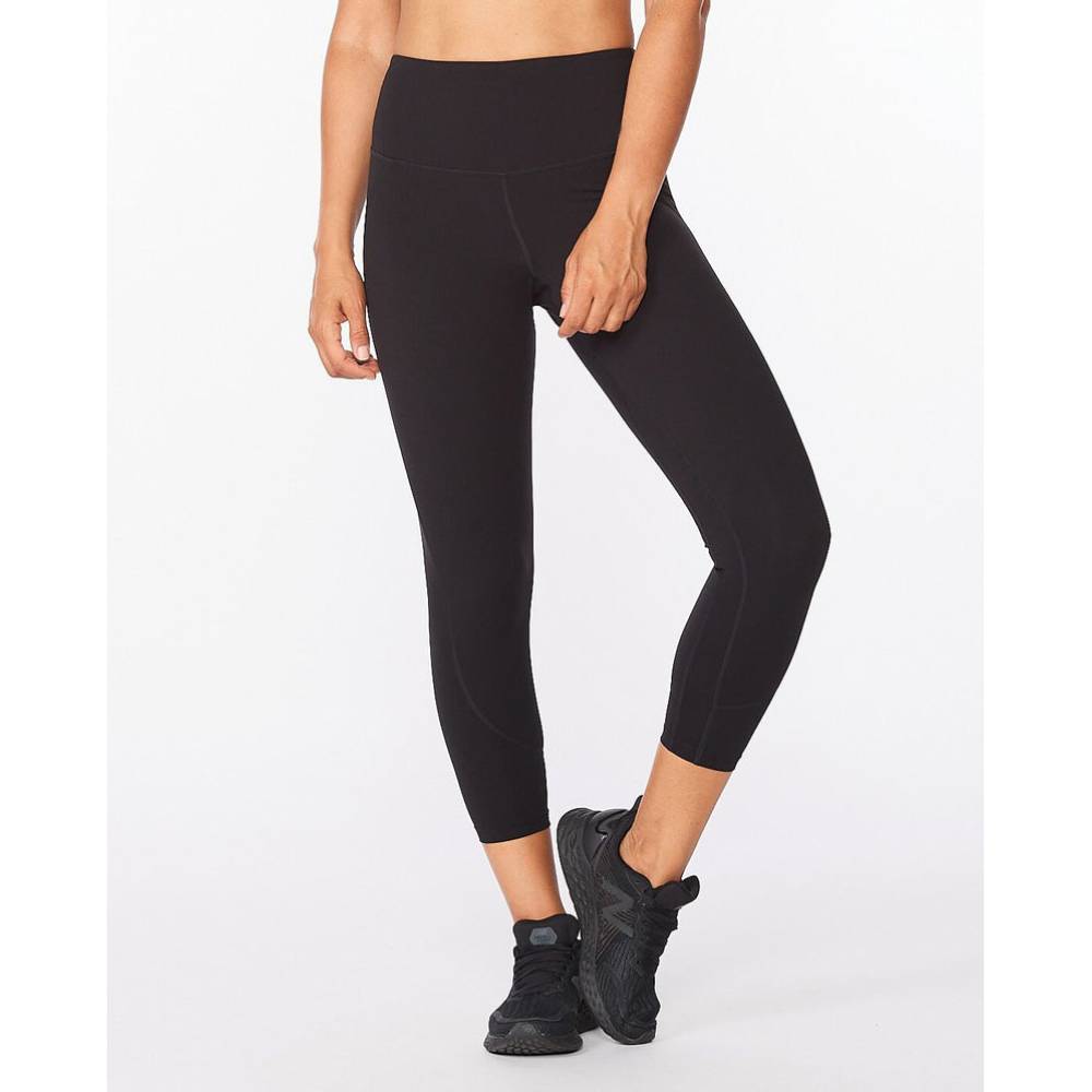 2XU Form Hi-Rise Compression 7/8 Tights Womens APPAREL - Womens Tights BLACK/BLACK