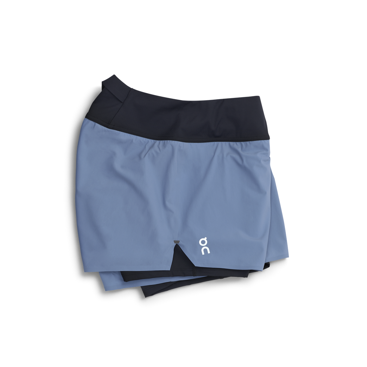 ON Running Shorts Womens APPAREL - Womens Shorts GLACIER/BLACK
