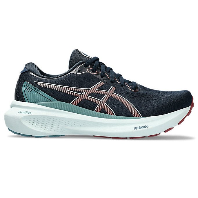 ASICS Gel-Kayano 30 Womens FOOTWEAR - Womens Stability Cushioned FRENCH BLUE/LIGHT GARNET