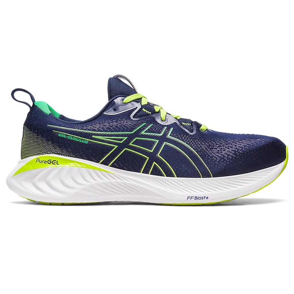 ASICS Gel-Cumulus 25 Mens FOOTWEAR - Mens Neutral MIDNIGHT/CILANTRO