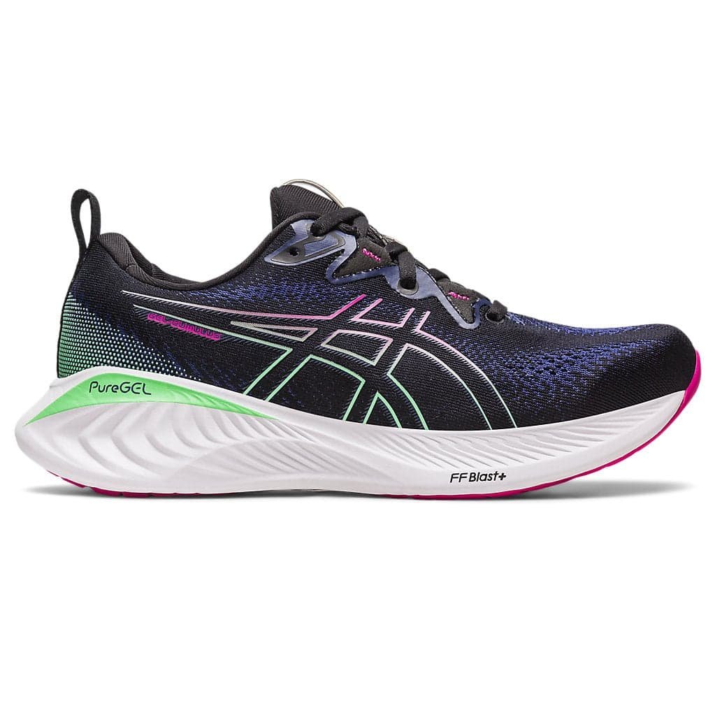 ASICS Gel-Cumulus 25 Womens FOOTWEAR - Womens Neutral BLACK/PINK RAVE