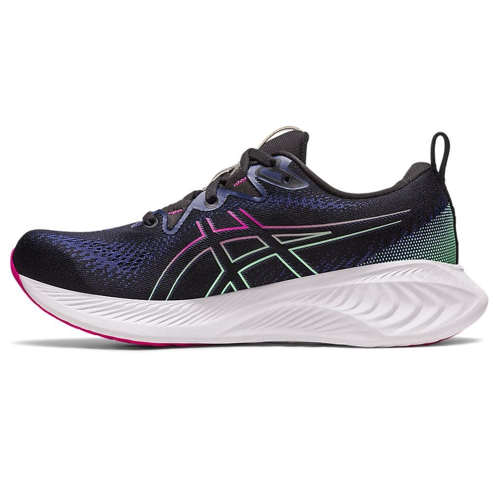 ASICS Gel-Cumulus 25 Womens FOOTWEAR - Womens Neutral BLACK/PINK RAVE