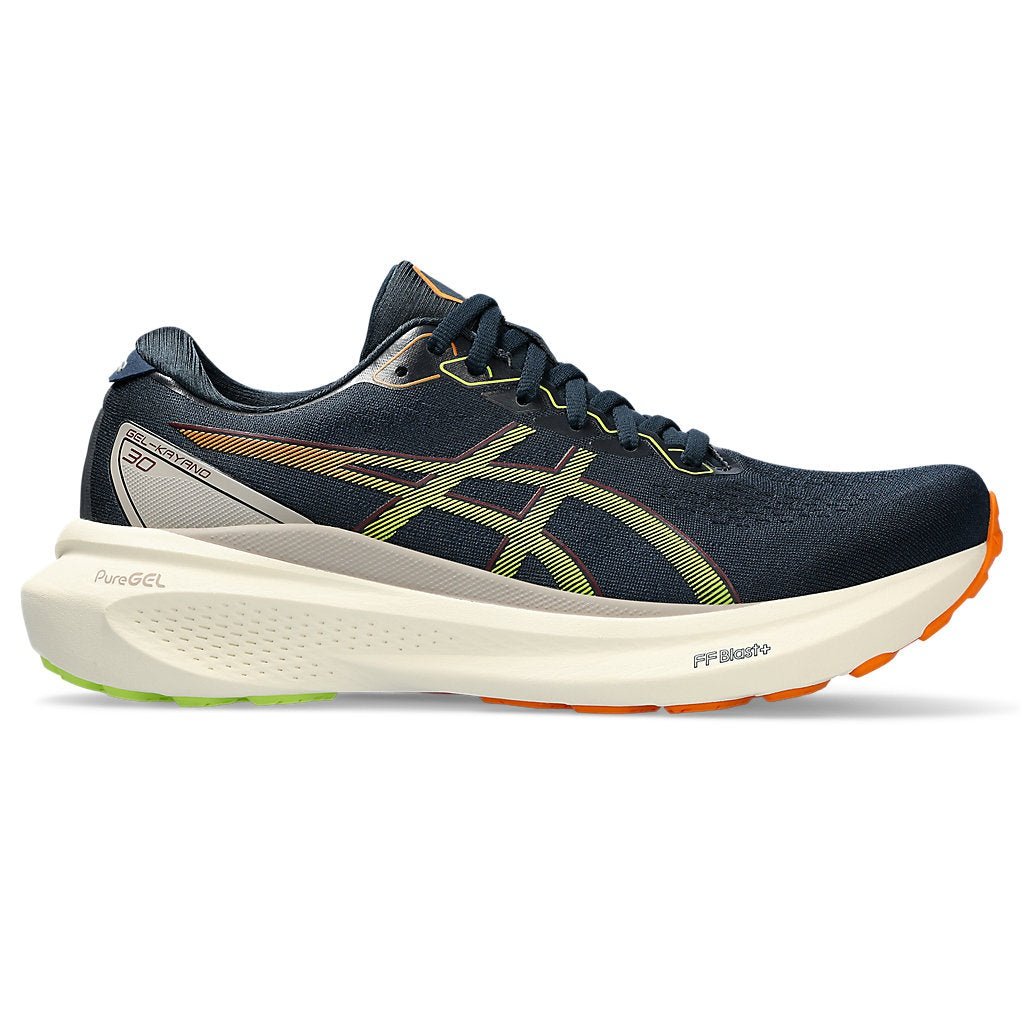 ASICS Gel-Kayano 30 Mens FOOTWEAR - Mens Stability Cushioned FRENCH BLUE/NEON LIME