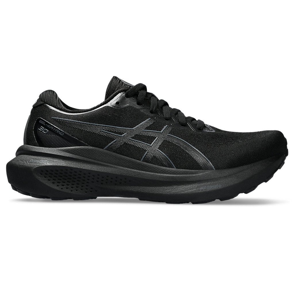 ASICS Gel-Kayano 30 Womens FOOTWEAR - Womens Stability Cushioned BLACK/BLACK