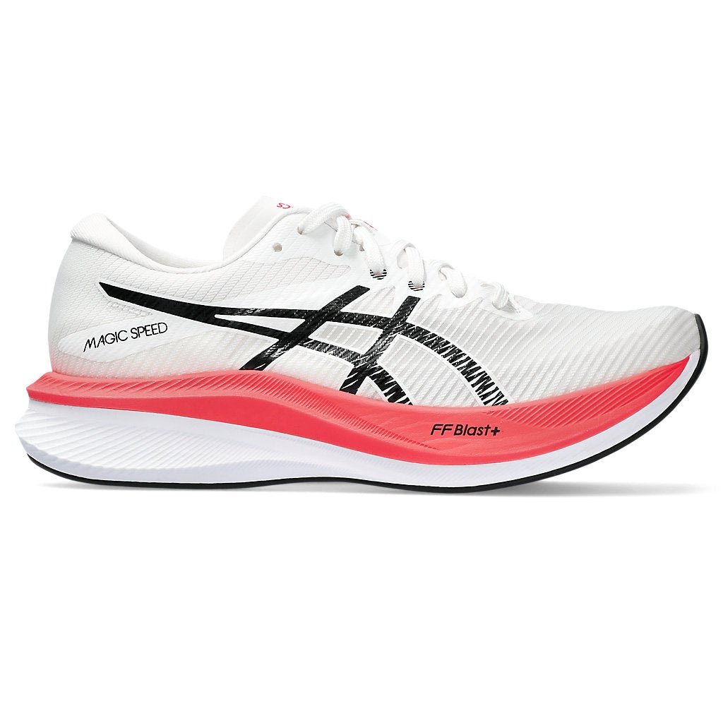ASICS Magic Speed 3 Womens FOOTWEAR - Womens Carbon Plate WHITE/BLACK