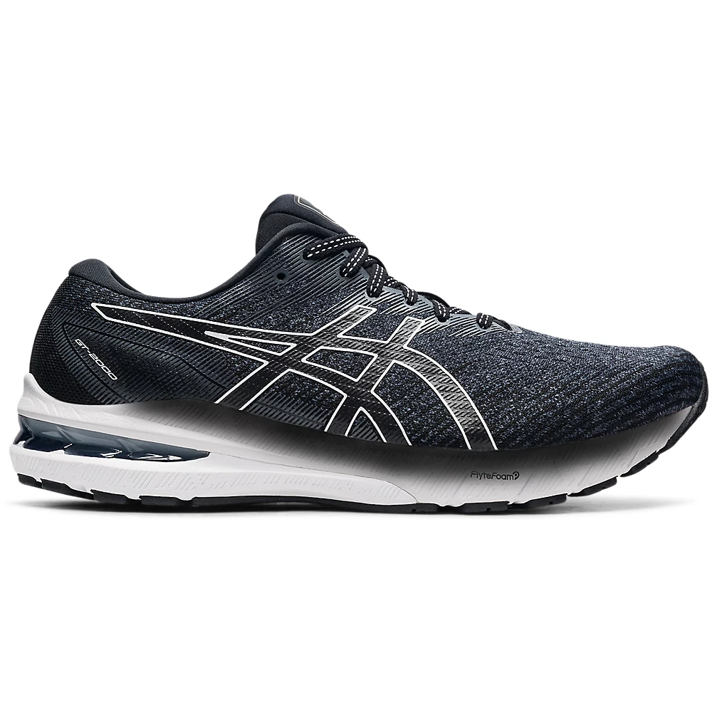 ASICS GT-2000 10 Mens FOOTWEAR - Mens Stability BLACK/WHITE