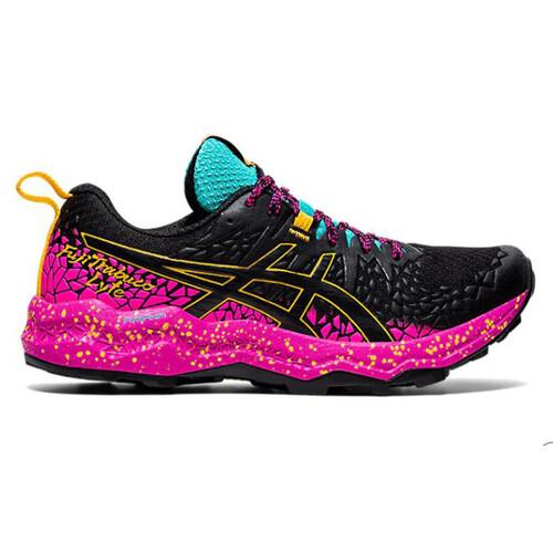 ASICS Fuji Trabuco Lyte Womens FOOTWEAR - Womens Trail BLACK/PINK