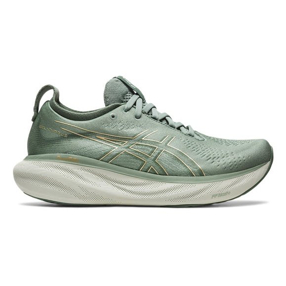 ASICS Gel-Nimbus 25 Womens FOOTWEAR - Womens Neutral Cushioned SLATE GREY/CHAMPAGNE